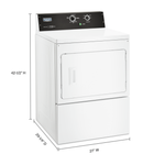 Maytag White Gas Dryer (7.4 Cu. Ft.) - MGDP575GW