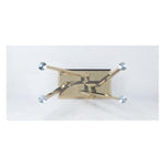 Cayx 79" Glass Dining Table