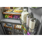 KitchenAid PrintShield™ Stainless Finish 4 Door Refrigerator (19.40 Cu Ft) - KRQC506MPS