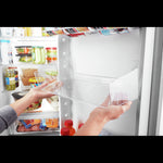 Whirlpool White Side-by-Side Refrigerator (21 Cu. Ft.) - WRS321SDHW