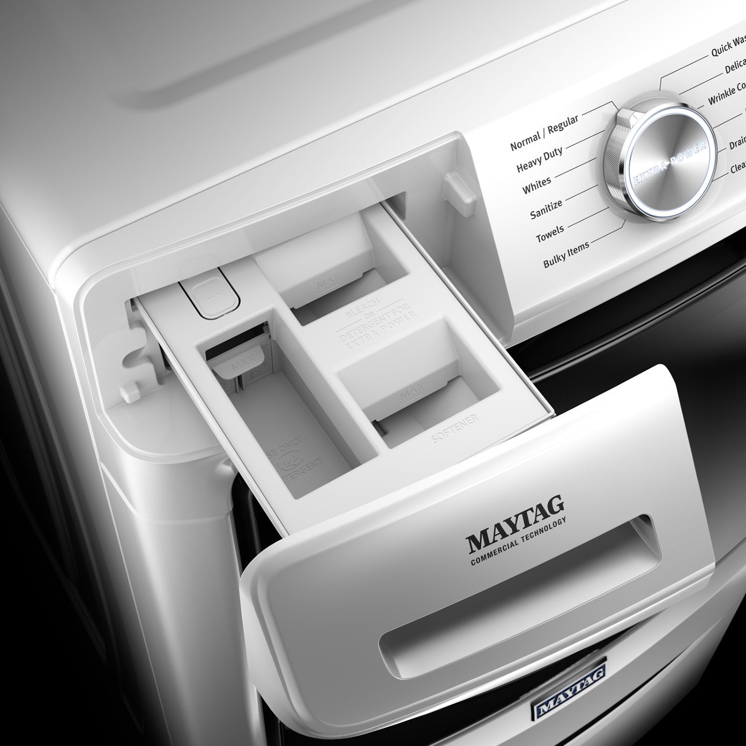 Maytag White Front-Load Washer (5.5 cu. ft.) & Gas Dryer (7.3 cu. ft.) - MHW6630HW/MGD6630HW