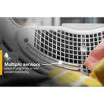 Whirlpool Chrome Shadow Top-Load Washer (6.1 cu. ft.) & Smart Gas Dryer (7.4 cu. ft.) - WTW7120HC/WGD7120HC
