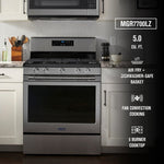 Maytag Smudge-Proof Stainless Steel 30" Gas Range with AirFry (5 Cu.Ft.) - MGR7700LZ