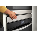 Whirlpool Fingerprint Resistant Stainless Steel 24" Smart Double Wall Oven (5.80 Cu. Ft) - WOD52ES4MZ