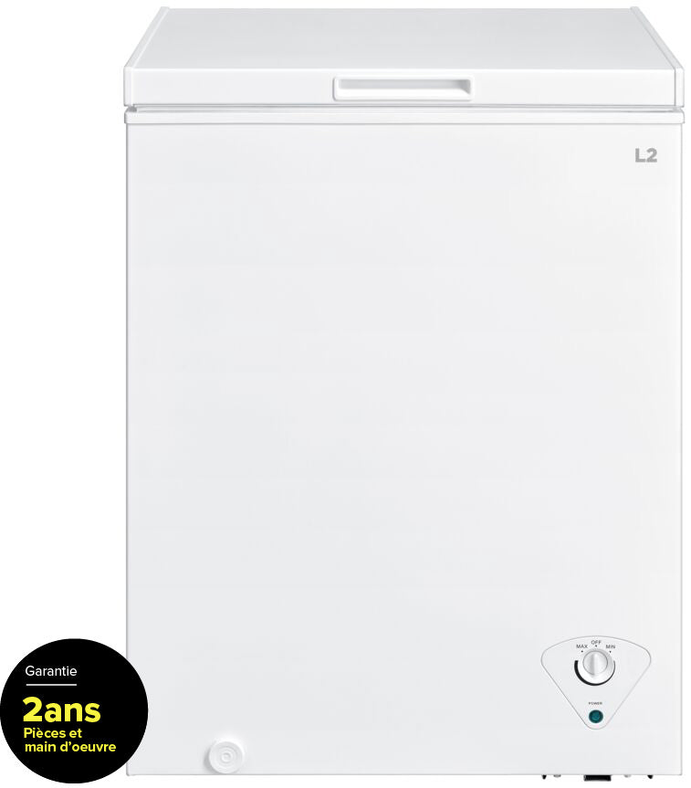 L2 Congélateur horizontal 5,0 pi³ blanc LRC05M2AWWC--