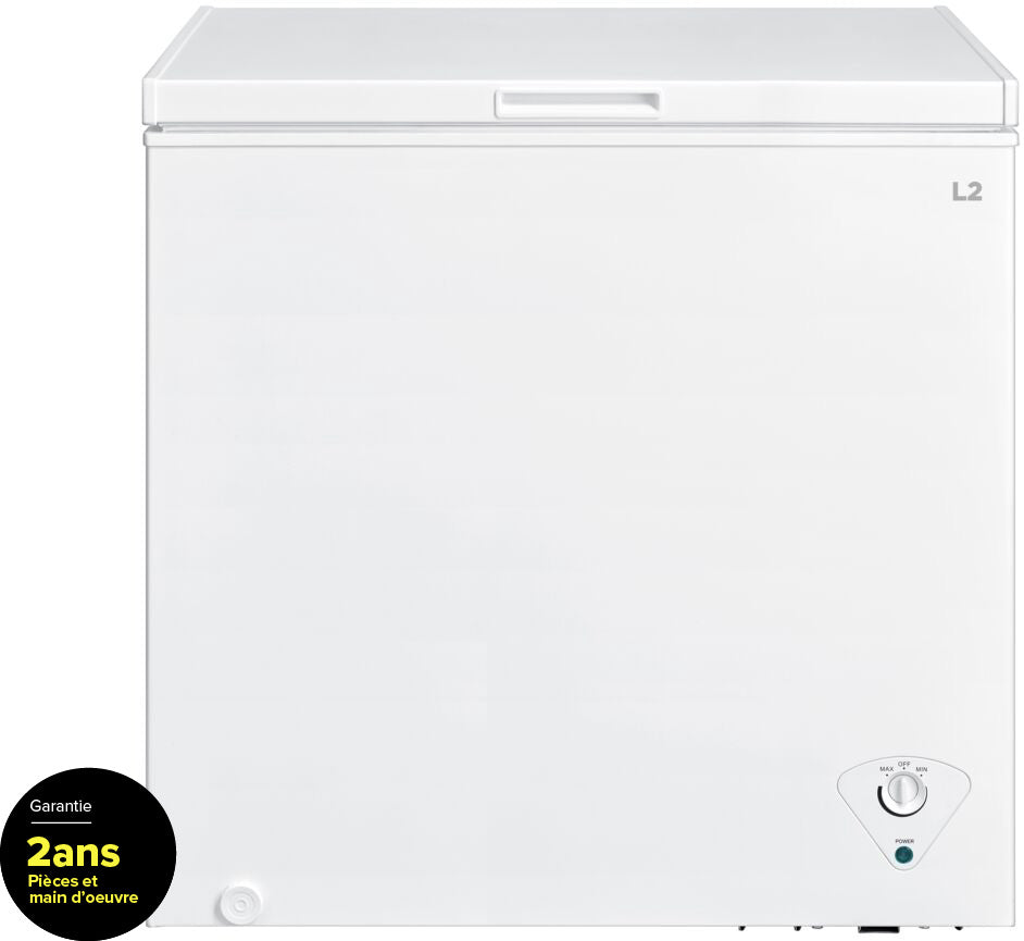 L2 Congélateur horizontal 7,0 pi³ blanc LRC07M2AWWC--