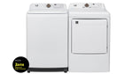 L2 Laveuse à chargement par le haut 5,2 pi³ blanc et sécheuse électrique 7,5 pi³ blanc - LT52N1BWWC/LE52N1BWWC--