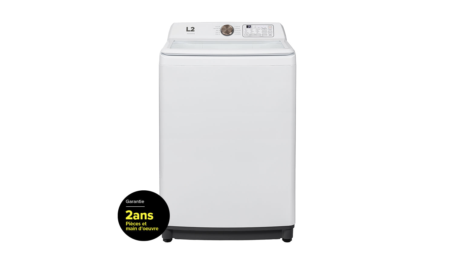 L2 Laveuse à chargement par le haut 5,2 pi³ blanc LT52N1BWWC--