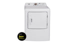L2 White Electric Dryer with French Display (6.7 Cu. Ft) - LE43A3AWWFR