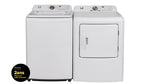 L2 Laveuse à chargement par le haut 4,3 pi³ blanc et sécheuse électrique 6,7 pi³ blanc - LT43A3AWW/LE43A3AWW--