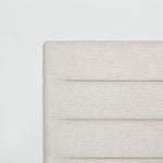 Kalasin Upholstered Platform Queen Bed - Cream