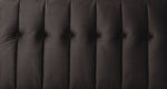 Bamble Adjustable Velvet Sofa Bed - Dark Brown