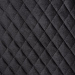 Katla Velvet Sofa - Black