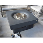 Yak Loum Concrete Lava Stone Fire Pit (Modeno) â€“ Propane