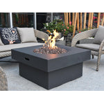 Yak Loum Concrete Lava Stone Fire Pit (Modeno) â€“ Propane