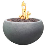 Kyushu Concrete Lava Stone Fire Pit (Modeno) â€“ Propane
