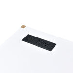Loher Writing Desk with USB - White