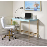 Loher Writing Desk with USB - Baby Blue