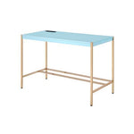 Loher Writing Desk with USB - Baby Blue