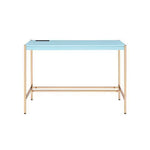 Loher Writing Desk with USB - Baby Blue