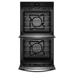 Whirlpool Black Stainless Steel Smart Double Wall Oven with PrintShield™ Finish (10.00 Cu Ft) - WOED7030PV