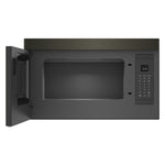 KitchenAid Black Stainless Over-the-Range Microwave (1.10 Cu Ft) - YKMMF330PBS