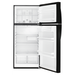 Whirlpool Black Top-Freezer Refrigerator (14.3 Cu. Ft.) - WRT314TFDB