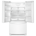 Whirlpool White Counter-Depth French Door Refrigerator (20 Cu. Ft.) - WRF540CWHW