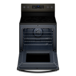 Whirlpool Black Stainless 30" 5-in-1 Range with AirFry (5.3 Cu Ft) - YWFE550S0LV