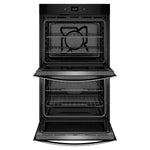 Whirlpool Fingerprint Resistant Stainless Steel Double Wall Oven (8.60 Cu Ft) - WOED5027LZ