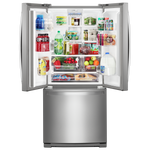 Whirlpool Stainless Steel French Door Refrigerator (20 Cu. Ft.)- WRF560SFHZ