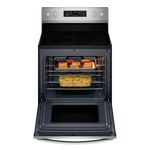 Whirlpool Fingerprint Resistant Stainless Steel 30" 5-in-1 Range with AirFry (5.3 Cu Ft) - YWFE550S0LZ