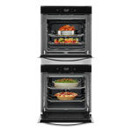 Whirlpool Fingerprint Resistant Stainless Steel 24" Smart Double Wall Oven (5.80 Cu. Ft) - WOD52ES4MZ