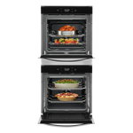 Whirlpool Fingerprint Resistant Stainless Steel 24" Smart Double Wall Oven (5.80 Cu. Ft) - WOD52ES4MZ