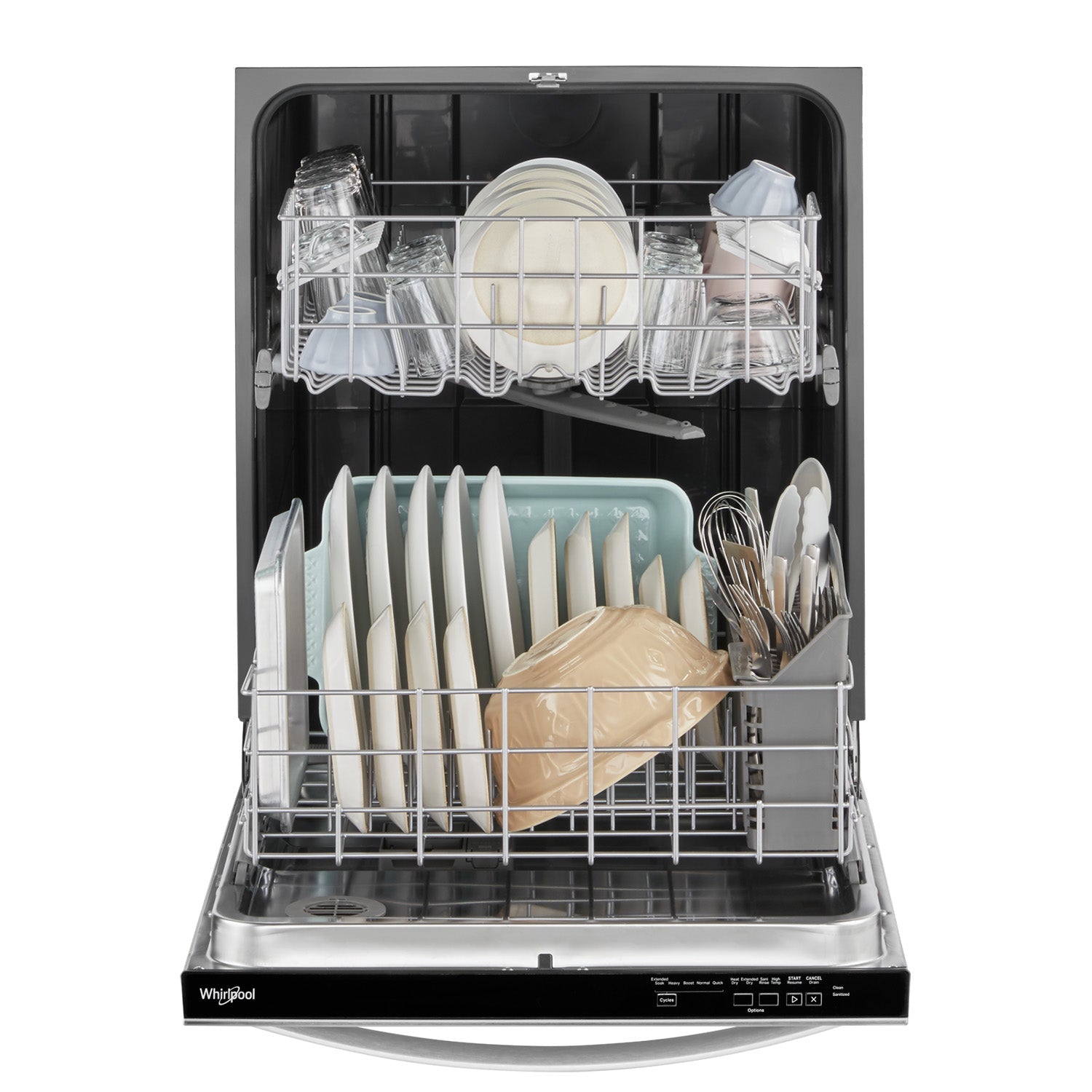 Whirlpool 24" Fingerprint Resistant Stainless Steel Dishwasher (55 dBA) - WDT540HAMZ