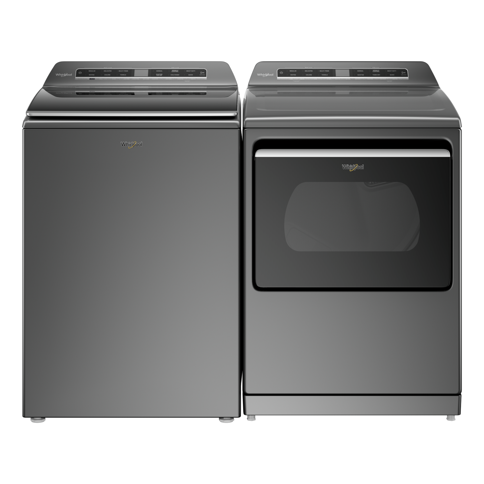 Whirlpool Chrome Shadow Gas Dryer (7.40 Cu Ft) - WGD8127LC
