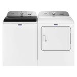 Maytag White Top-Load Washer (5.4 cu. ft.) & Gas Dryer (7.0 cu. ft.) - MVW6500MW/MGD6500MW