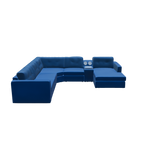 Fava Chaise Sofa - Grey