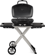 Napoleon TravelQ 285X Portable Propane Gas Grill and Scissor Cart with Griddle - TQ285X-RD-1-A