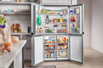 Whirlpool Fingerprint Resistant Metallic Steel French 4 Door Refrigerator (19.4 cu.ft.) - WRQA59CNKZ