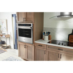 Maytag Fingerprint Resistant Stainless Steel Wall Oven with Air Fry (5.00 Cu Ft) - MOES6030LZ
