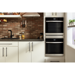 Whirlpool Fingerprint Resistant Stainless Steel 24" Smart Double Wall Oven (5.80 Cu. Ft) - WOD52ES4MZ