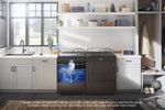 Maytag Volcano Black Top-Load Washer (5.4 cu. ft.) & Gas Dryer (7.0 cu. ft.) - MVW6500MBK/MGD6500MBK