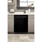 Whirlpool 24" Black Dishwasher (55 dBA) - WDP560HAMB