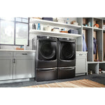 Maytag Volcano Black Front-Load Washer (5.2 cu. ft.) & Electric Dryer (7.3 cu. ft.) - MHW5630MBK/YMED5630MBK