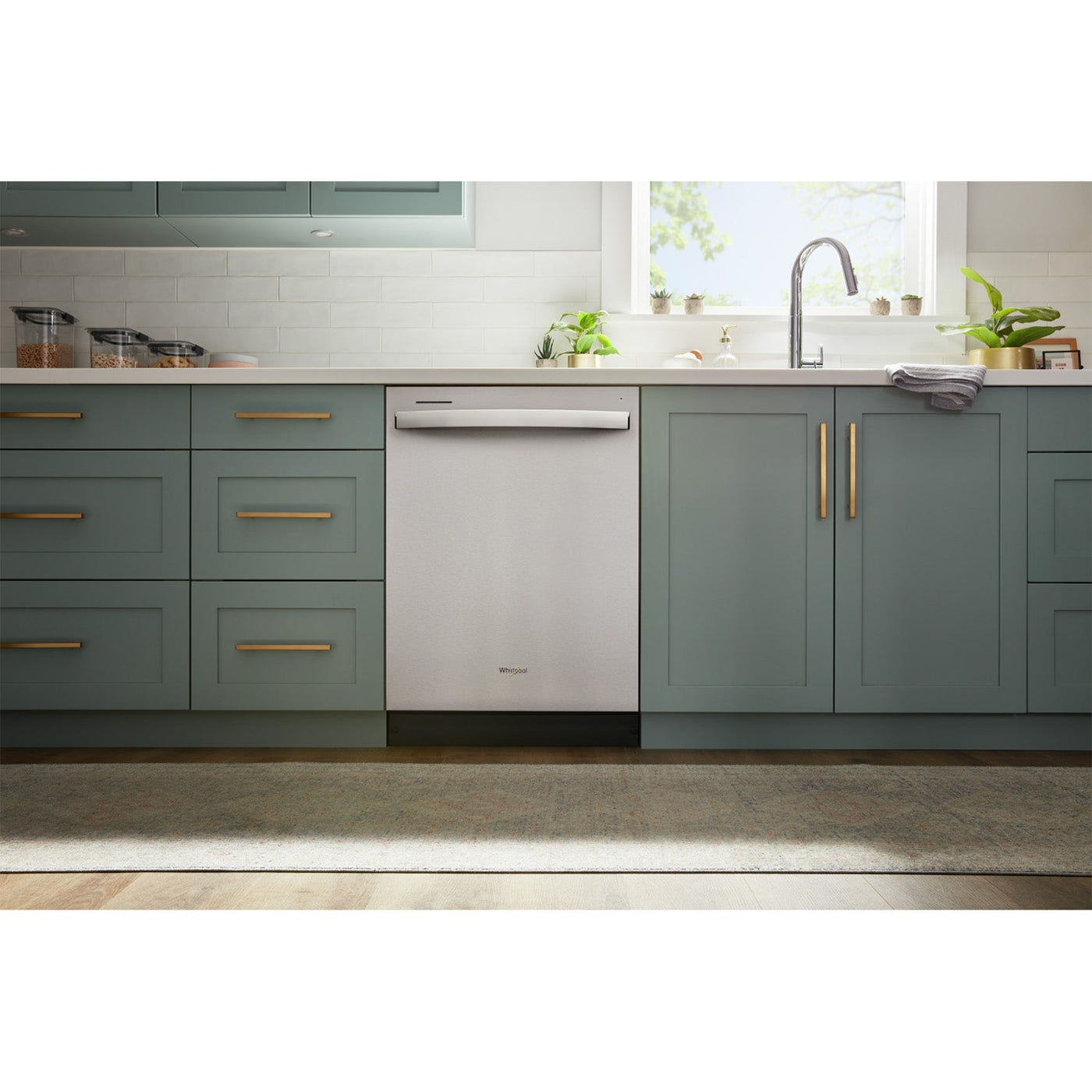 Whirlpool 24" Fingerprint Resistant Stainless Steel Dishwasher (55 dBA) - WDT540HAMZ