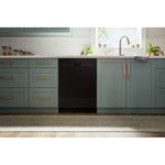 Whirlpool 24" Black Dishwasher (55 dBA) - WDP540HAMB