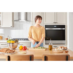Whirlpool Black Stainless Steel with PrintShield™ Finish Wall Oven (5.00 Cu Ft) - WOES7030PV
