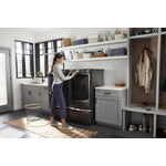 Maytag Volcano Black Front-Load Washer (5.5 cu.ft.) & Electric Dryer (7.3 cu. ft.) - MHW6630MBK/YMED6630MBK
