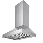 VICTORY Stainless Steel 36" 750 CFM Wall Mount Range Hood - Twister-36
